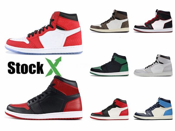 

1s classic jumpman 1 basketball shoes 3 gold shadow chicago bred shattered backboard bred black toe women men sneakers #885