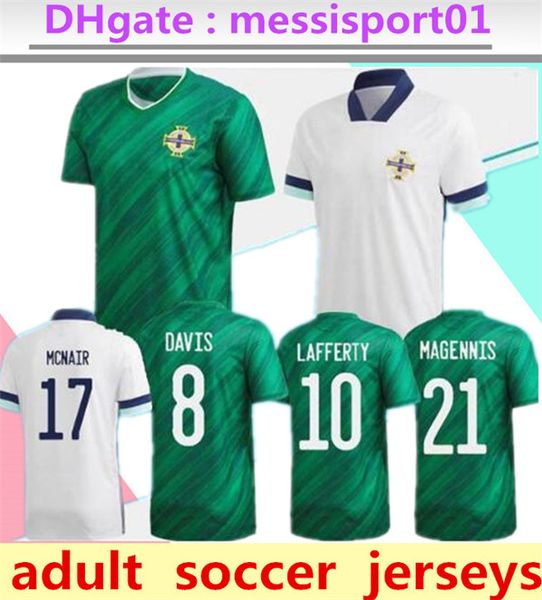 

2020 2021 northern ireland soccer jerseys davis whyte lafferty 10 mcnair home 2020 2021 home ireland jersey football shirts, Black;yellow