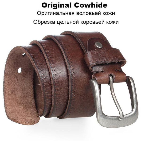 

medyla original leather belt for men solid metal buckle soft natural cowhide no interlayer men's leather belt mens accessories d070815, Black;brown