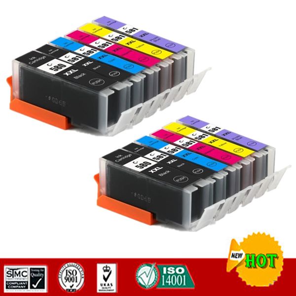 

compatible ink cartridge for pgi-580 cli-581 pgi580 cli581 suit for canon pixma ts9150/ts9155/ts8150/ts8151/ts8152 etc.