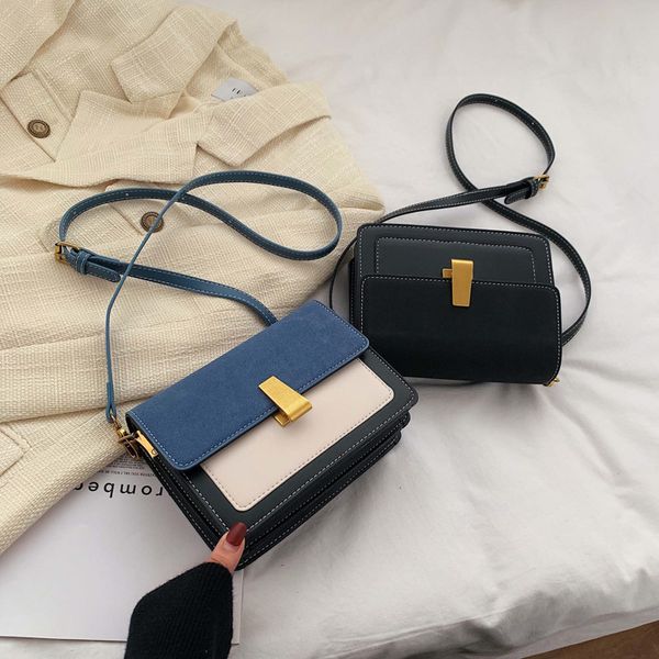 

women's bag new fashion small square bag retro shoulder messenger