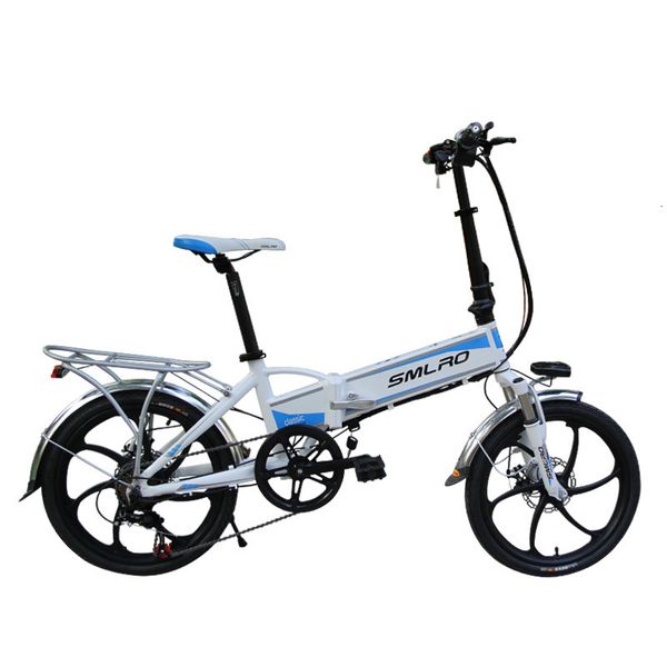 

good quality bicycle folding / bicycle elctrica 48v 10ah 350w, Silver;blue