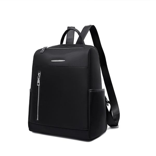 

рюкзак женской 2020 новые корейские моды повседневной ткань оксфорд свет вертикальная молния противоугонной сумка простой дикое путешествие