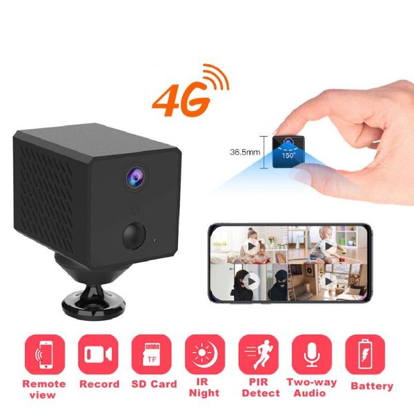 

mini camera 1080p 4g battery 4g ip camera 2600mah battery wifi mini ir