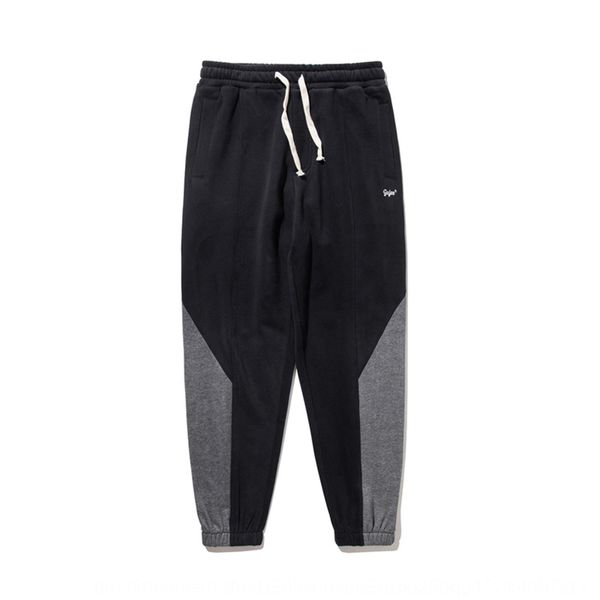 

autumn american casual stitching contrast color leggings men's loose fashion tight pants pantssports pants sports pantsbrand trendy all, Blue