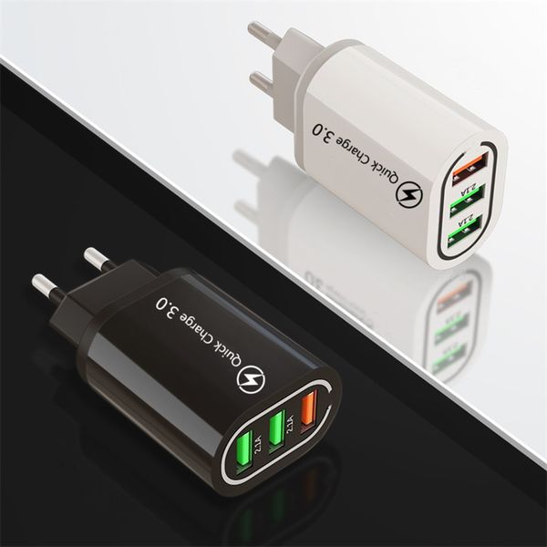 

quick charge 3.0 usb phone charger for samsung s8 s9 xiaomi mi 8 huawei fast wall charging iphone 6 7 x xs max ipad tablet