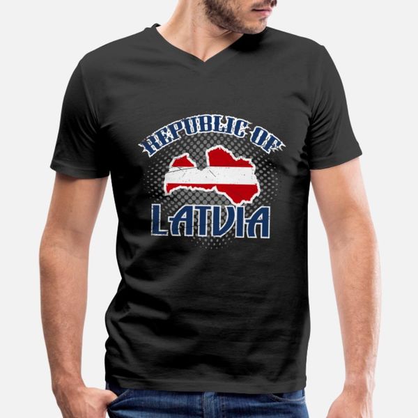 

latvia t shirt men personalized 100% cotton o neck outfit sunlight breathable summer style formal shirt