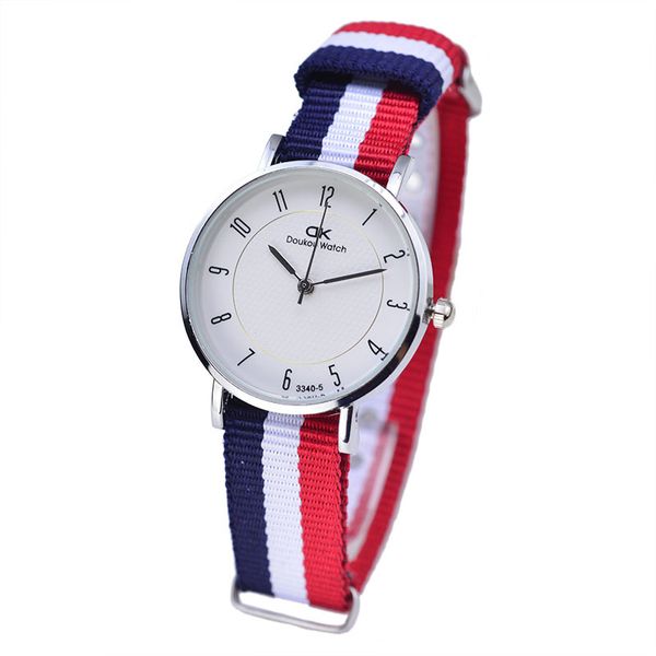 

classic british casual woven belt watch brand design taobao selling support overseas fast buy, Slivery;brown