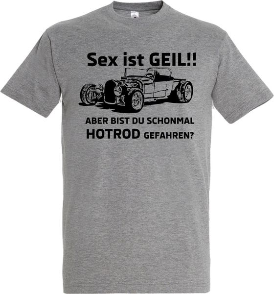 

2019 summer cotton tee shirt rod t-shirt rockabily ist geil. funshirt rod (slg) fashion t-shirt