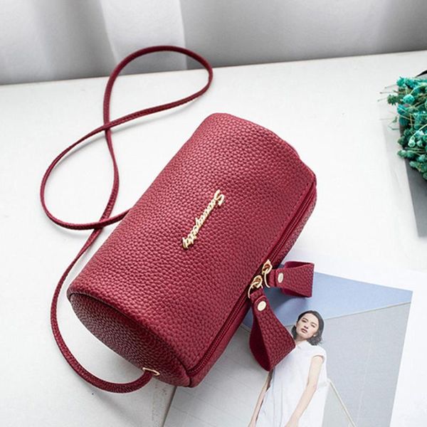 

pinshang shoulder bag for women messenger bags ladies zipper pu leather handbag purse with tassels female casual crossbody bag