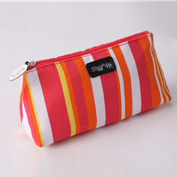 

korean style women's small cosmetic red rainbow cosmetic bag lipstick lipstickvertical pattern powder cake lipstick mobile phone portab
