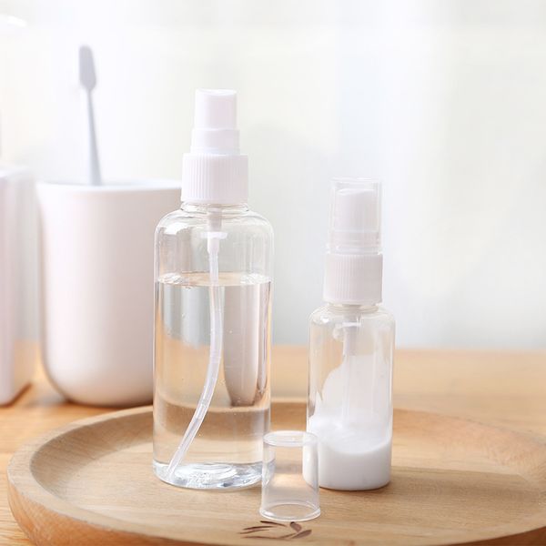 

30ml 50ml 100ml sanitizer spray bottle empty hand wash bottles emulsion plastic mist spray pump bottle for alcohol