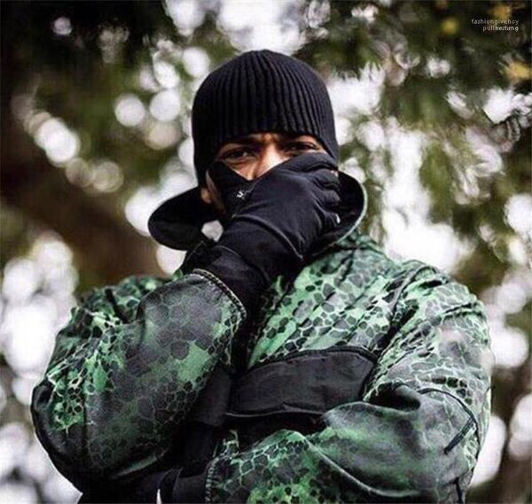 

male outerwears with pockets camouflage men jacket snake print hiphop loose men storm suits thick long sleeve hooded, Black;brown