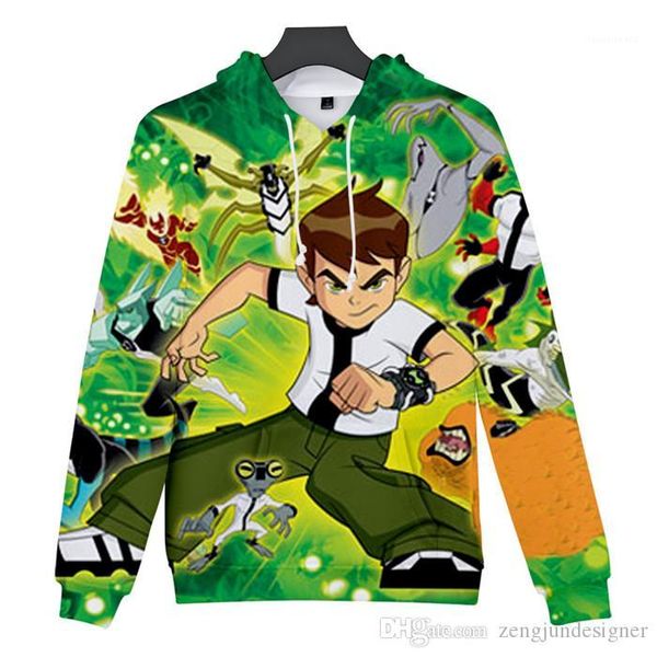 

с длинным рукавом с капюшоном пуловер игры homme пара одежда мода стиль повседневная одежда мужская 3d print designer толстовки осень, Black