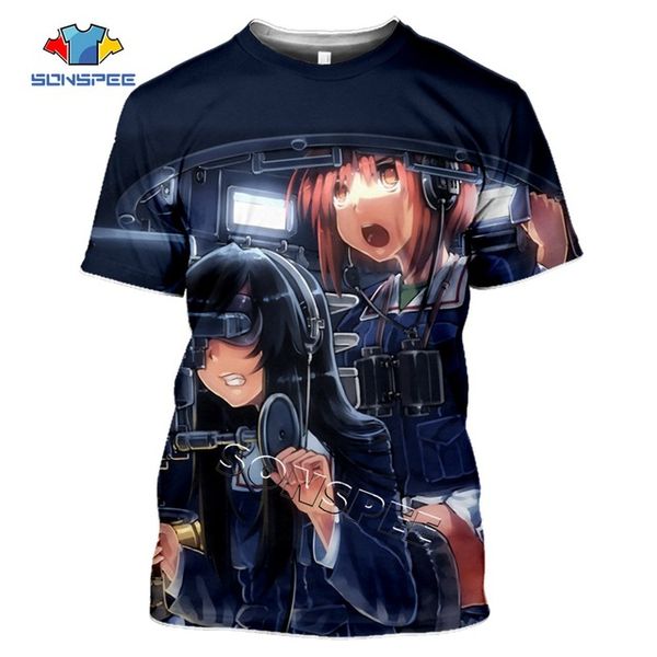 

3d anime print homme men girls und panzer 3d print shirts aesthetic hentai aesthetic men clothing
