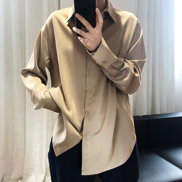 

Satin Chiffon Shirt Women's Spring Autumn Fashion Woman Suits Top In 2020 Personality Casual for Woman Classic High Quality Top