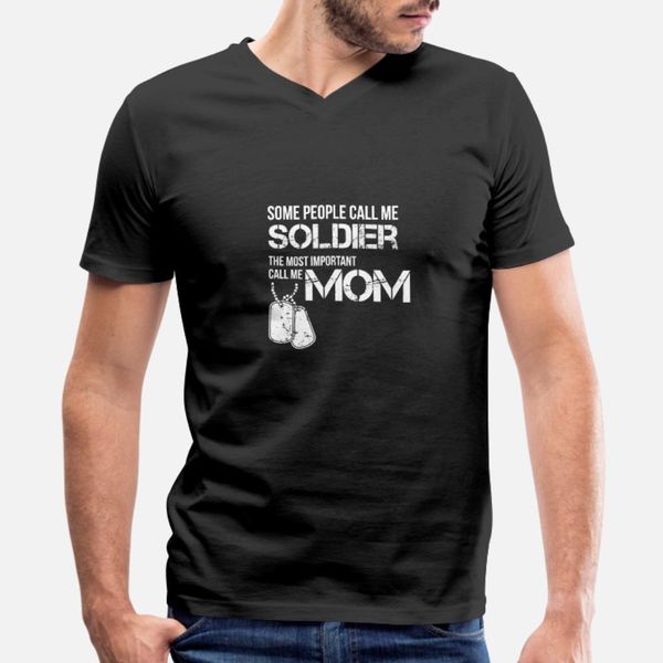 

a soldier aka mom t shirt men customized 100% cotton plus size 3xl cute new fashion spring leisure shirt