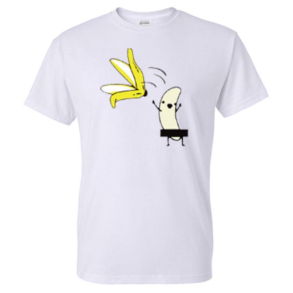 

streetwear забавный банан человек pattern для печати мужская повседневная футболка с коротким рукавом мужской o-образным вырезом футболка вы