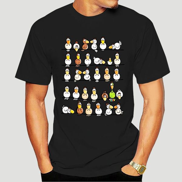 

chicken farm t shirt мода printed natural summer style o шеи 100% letters graphic рубашка-3317a