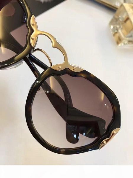 

spr 09t luxury sunglasses retro round shape fashion vintage summer style uv400 protection popular women brand designer come with case sold b, White;black