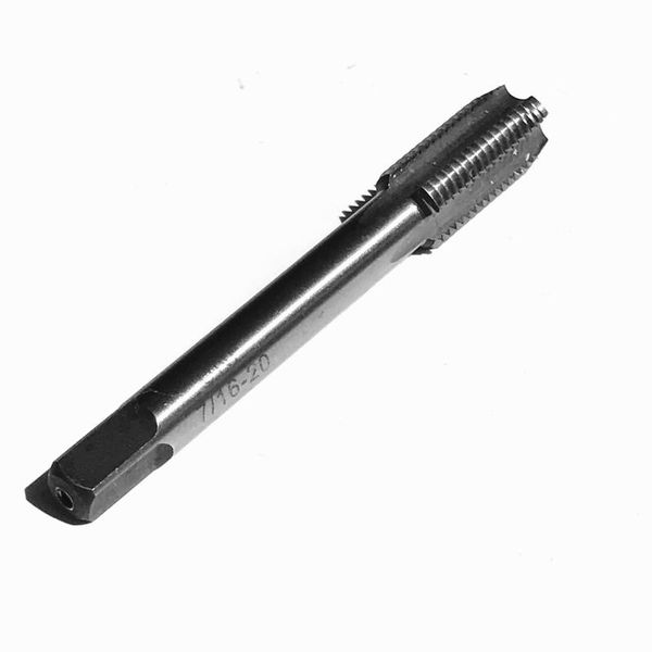 

1pc hss6542 made american standard left hand tap 7/16"-14/20 lh hss machine tap for threading metal workpieces