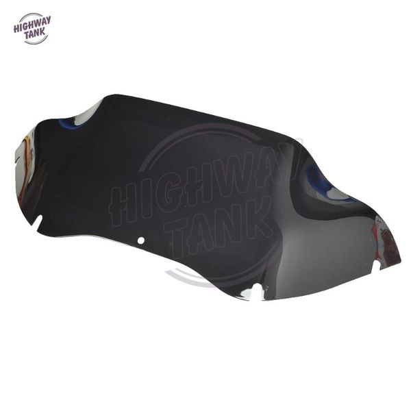 

s 9" motorcycle tint windshield windscreen case for touring road glide fltr 1998-2013