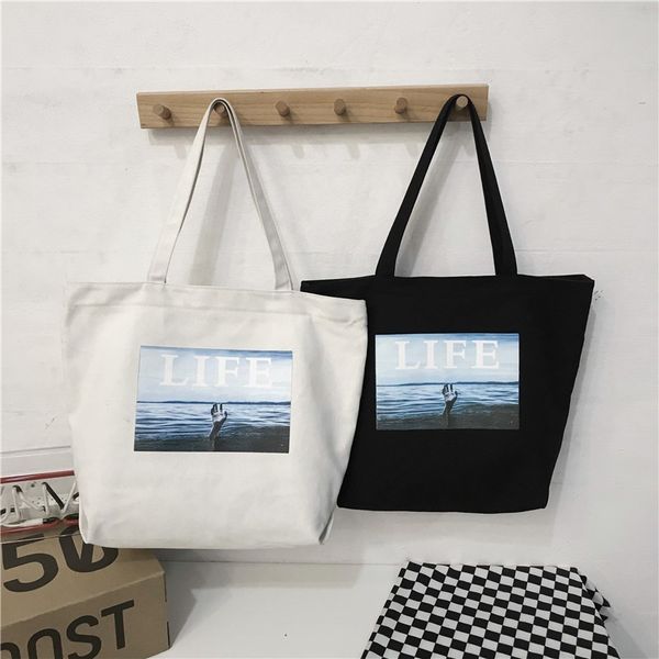 

16 an large capacity canvas bag women's one-shoulder korean-style messenger bag all-match couple's canvas
