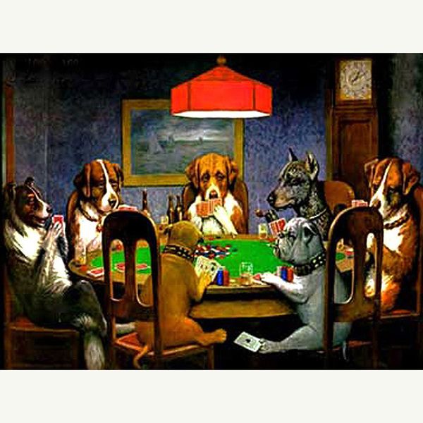 

full diamond embroidery puppy playing cards 5d diamond painting cross stitch 3d diamond mosaic needlework crafts christmas gift