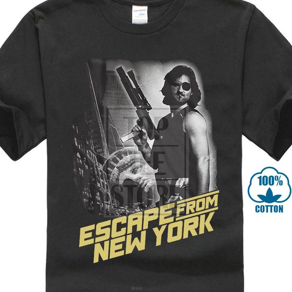 

побег из нью-йорка на белом фоне курт рассел adult t shirt great movie 017153