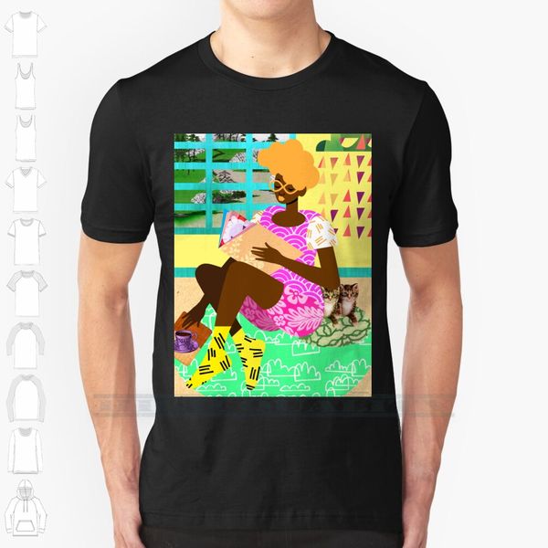 

kitten room custom design print for men women cotton new cool tee t shirt big size 6xl african american cat kitten