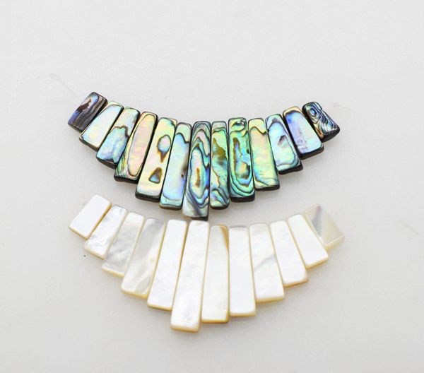 

abalone shell white sea shell pendant nature beads for making jewelry necklace fppj wholesale, Black
