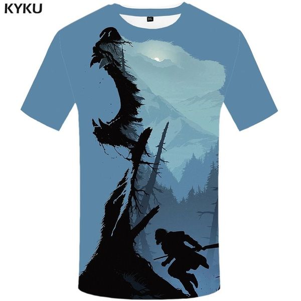 

galaxy men blue space cool anime punk rock 3d print shirts plus size anime aesthetic men clothing