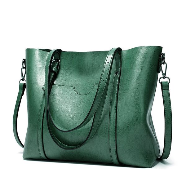 

designer luxury handbags purses lady hand bags pocket women messenger bag big tote sac bols designer tote bag green color