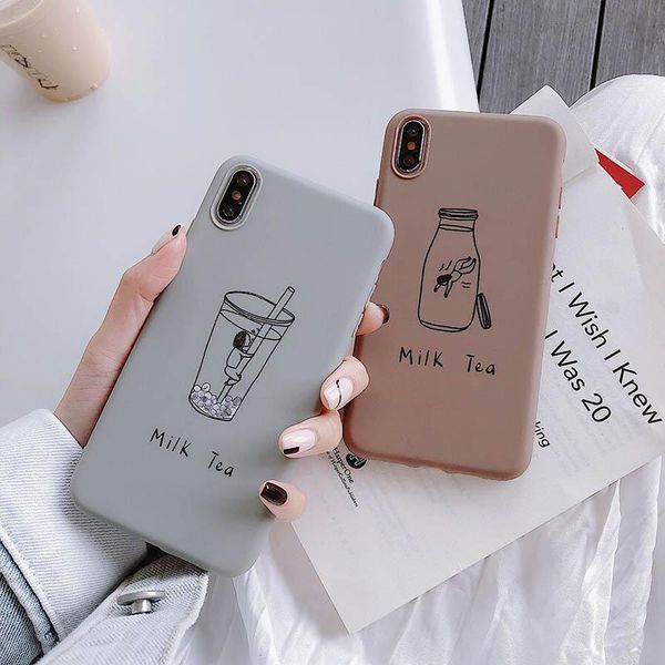 

water cup pattern phone case for iphone11 11pro max xr xs max x 8 7 back cover new