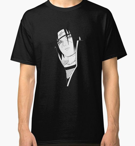 

itachi uchiha новая футболка мужская черный 2019 мода лето горячие продажа 100% хлопка с коротким рукавом o-образным вырезом летом прохладно