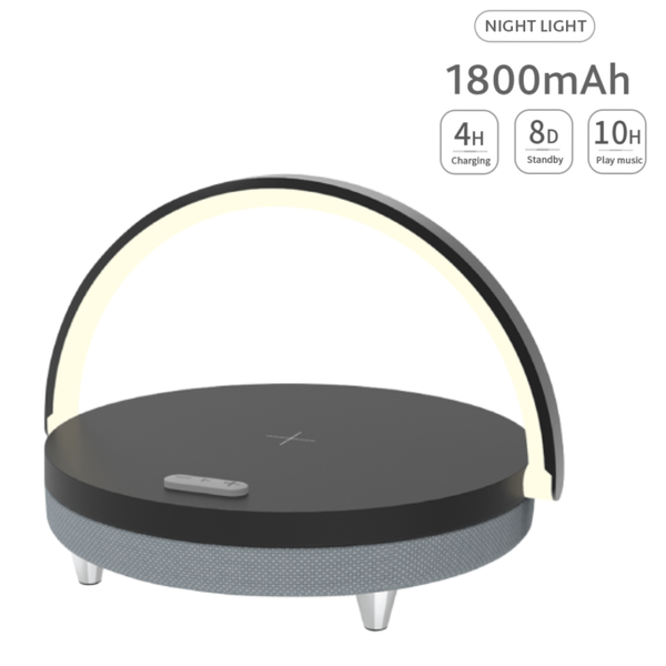 

bluetooth speaker music bass speaker portable led with charger wireless column loudspeaker support tf card fm radio aux input