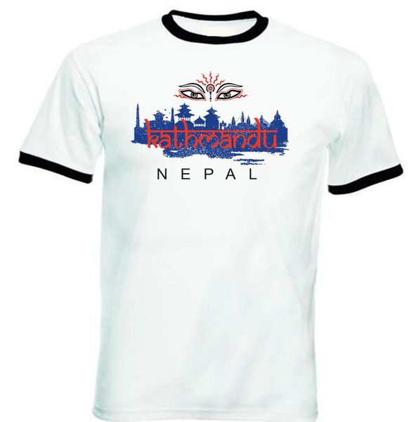 

2019 fashion retro summer mens print t-shirt kathmandu nepal - new black ringer cotton tshirtdesign a shirt