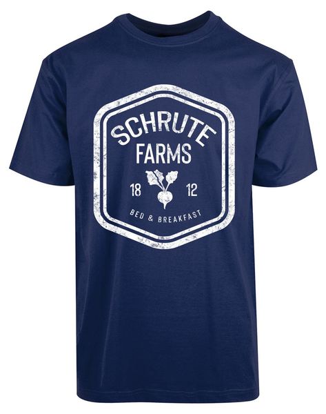 

schrute farms bed and breakfast new мужская рубашка офис дуайт смешной юмор tee