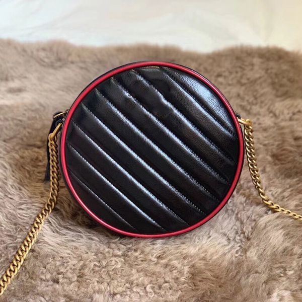 

дизайнер crossbody одного плеча мешки равнины цепи сумка алмазы письмо двухцветной круговой мешок женщин натуральная кожа