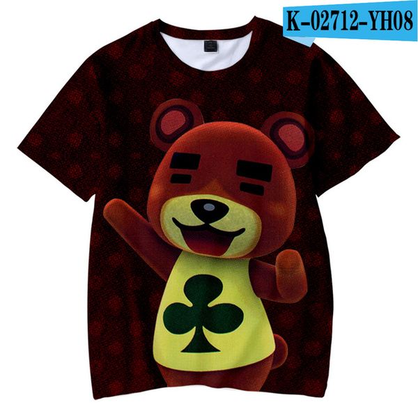 

animal crossing 3d print shirts comics comics oversized men clothing