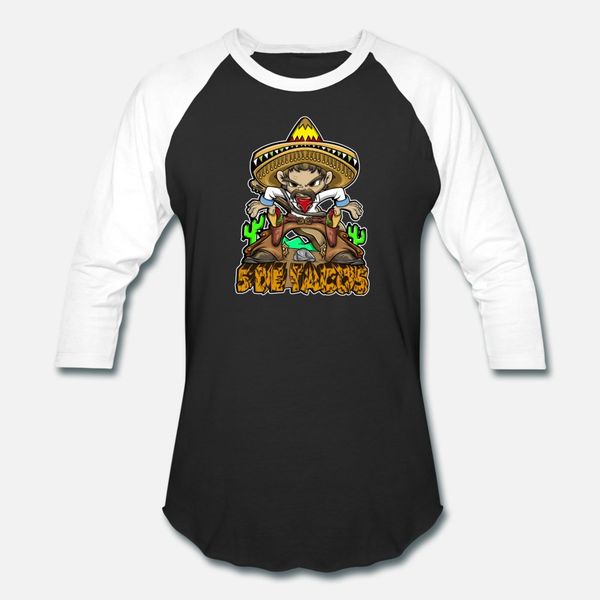 

mexican cowboy cinco de tacos fiesta t shirt men designing tee shirt euro size s-3xl trend graphic comical summer cool shirt