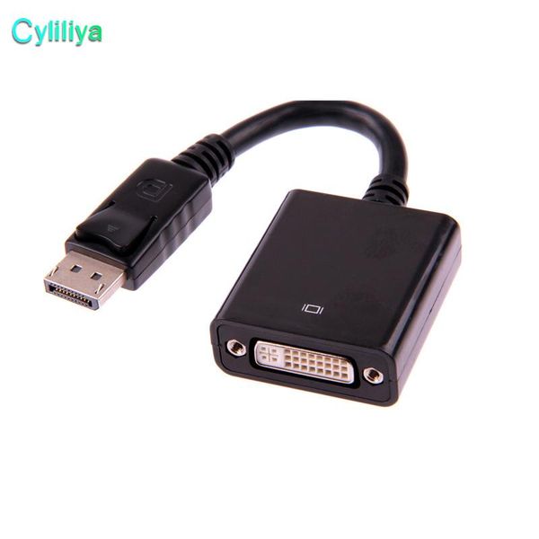 

cgjxsthunderbolt display port displayport dp male to dvi female converter cable adapter for pc lap1080p