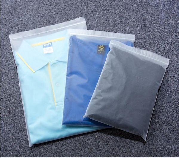 

storage bags 100pcs plastic cartilage matte zipper bag recyclable with gift grocery packaging pouch resealable