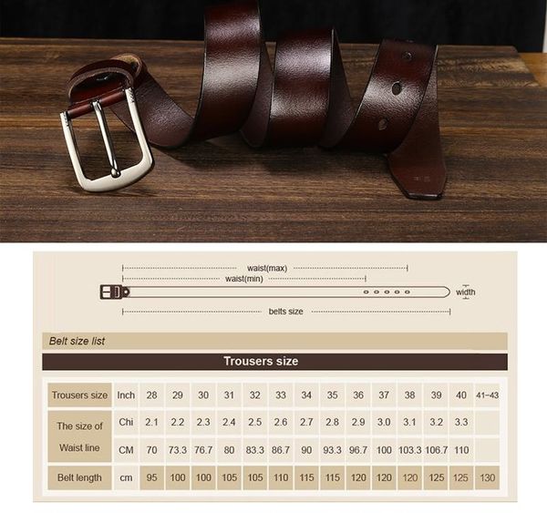

lfmb]leather belt men male genuine leather strap pin buckle fancy vintage jeans ceinture homme fancy vintage cowboy04, Black;brown