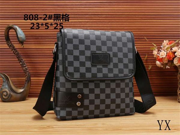 

designer bag shoulder bag leather men's designer handbags purse crossbody bags popular season, Blue;white