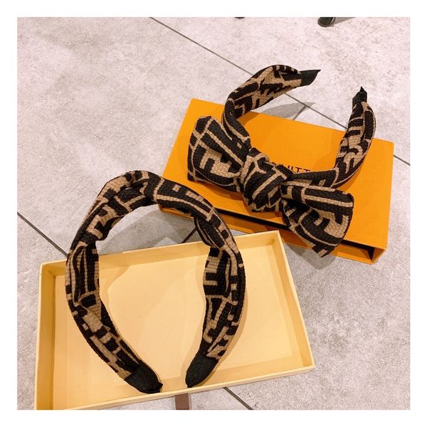 

signature-f046s designers style wide style bow cross non-slip hairband hairpin accessories, Silver