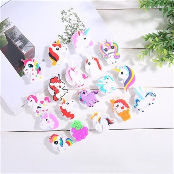 

bracket back lazy 2019 retractable phone unicorn car cartoon mobile holder ring longdrake qxrwe