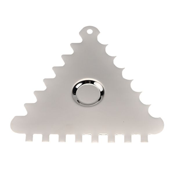 

отделка из нержавеющей стали для выпечки инструменты sawtooth кондитерские треугольные крем скреперные