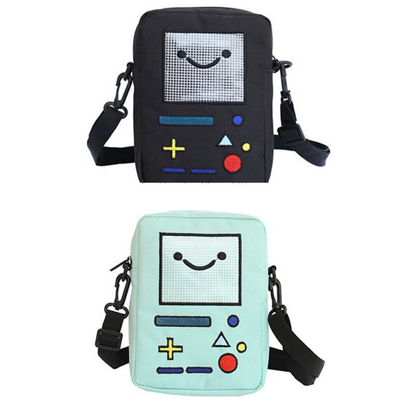 

1pcs cute messenger crossbody bags mini robot phone purse women casual canvas tote