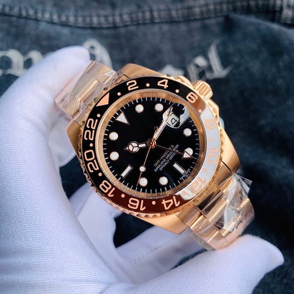 

quality mens watch orologio di lusso 316 fine steel automatic movement watches 40mm montre de luxe men watches a7, Slivery;brown